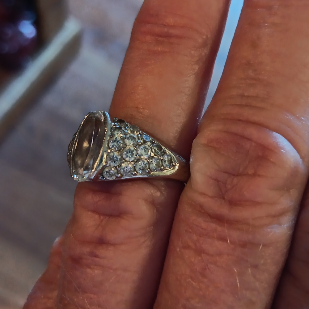 Sterling Silver Designer Signed Ring - image 5